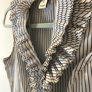 WHBM Collared Button Down